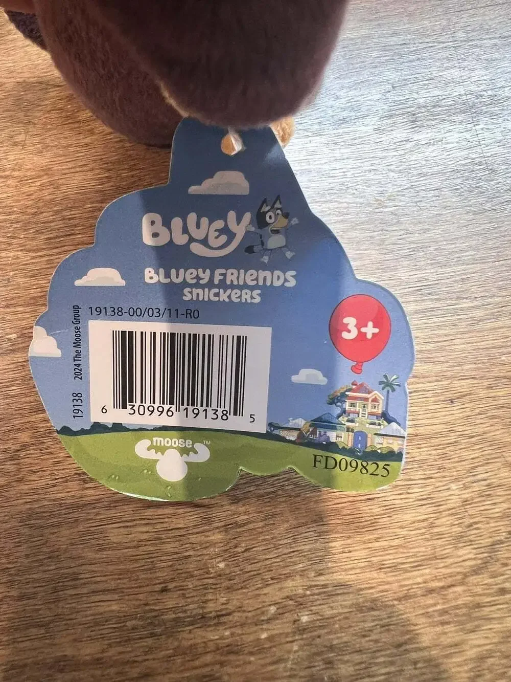 Bluey & Friends Plush SNICKERS Dachshund Dog 7
